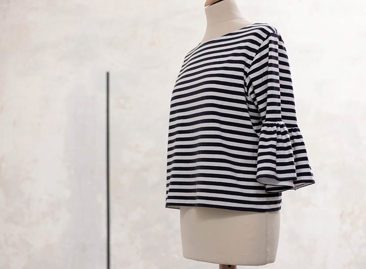 Schnittmuster Damen T-Shirt #swag Tragefoto