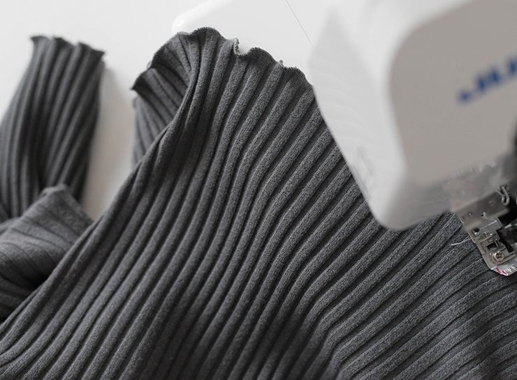 Schnittmuster Damen Rollkragen Pullover #turtle nähen