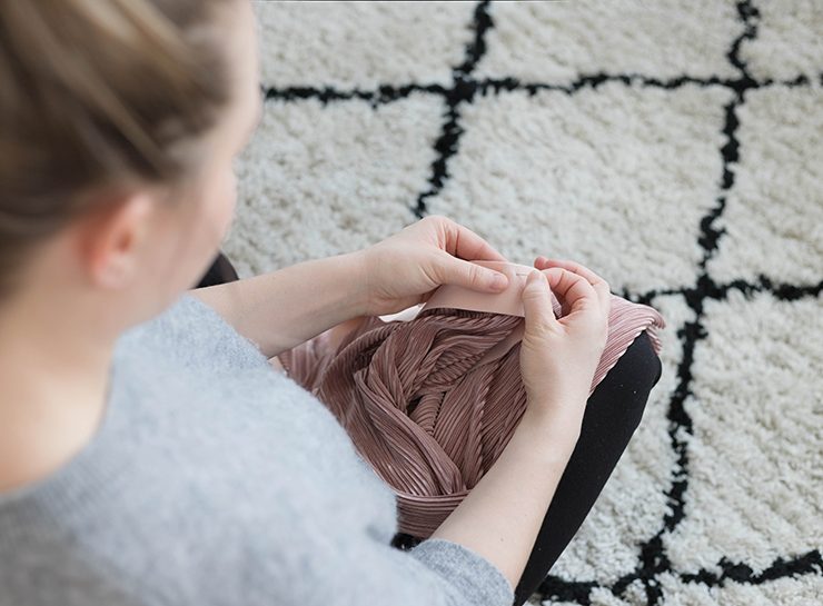 Schnittmuster Damen Rock #plissee nähen