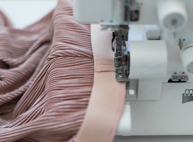 Schnittmuster Damen Rock #plissee Bundverarbeitung