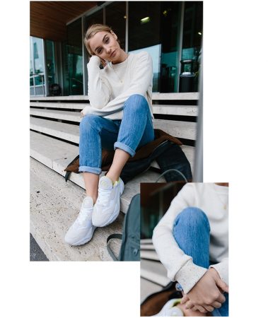 Schnittmuster Buch Alles Jersey Basics Nähen Damen Pullover Tragefoto